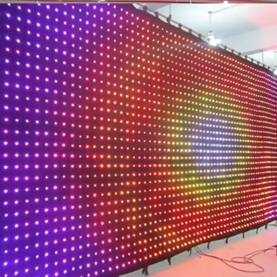 rigeba Hot selling P10  led cloth screen Led screen display cloth video screen