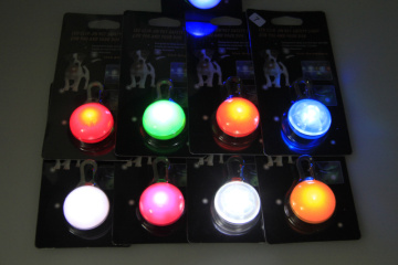 Glowing up LED Pet Pendant Neck Light