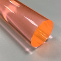 Varilla de vidrio de metacrilato de PMMA colorida transparente en stock