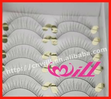 2013 Most Professional False Eyelashes Manufacturer Crazy False Eyelash Black