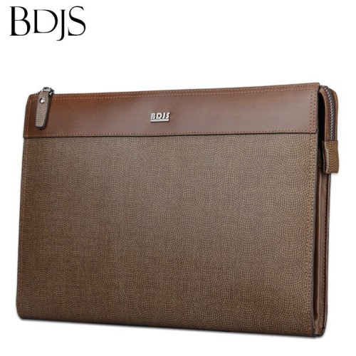 Wholesale Handmade Best-selling Classic High Quality Busienss Zipper Genuine leather Portfolio