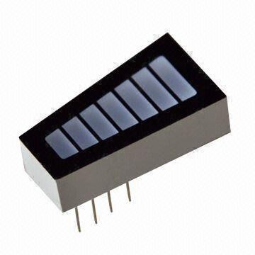 Direction Indicator Display with Black Diffused Face Color for Elevator, Seven Light Bar