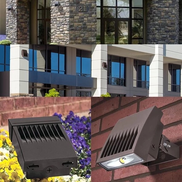 led wall pack with battery backup
