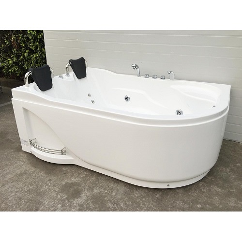 Whirlpool-Massagebadewanne aus Acryl für zwei Personen