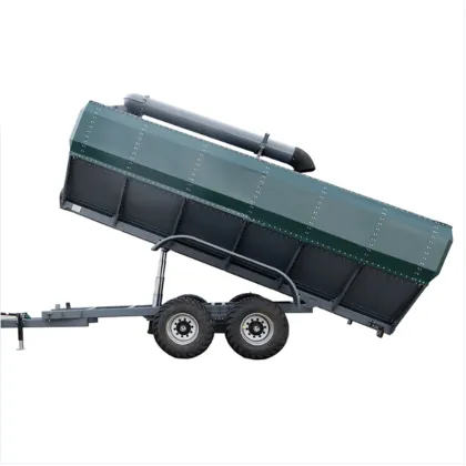 Tandem Axle Hydraulic Tipper Car Trailer