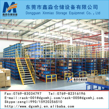 warehouse storage two floors mezzanine compact mezzanine racks