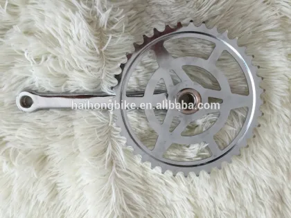 chainwheel and crank/bike chainwheel/bicycle crank
