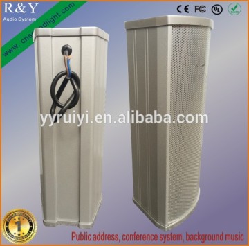 8 ohm Aluminium alloy outdoor column speaker box