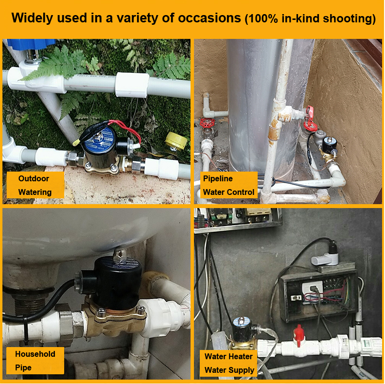 NBR Seals Fluid Control Solenoid Valve