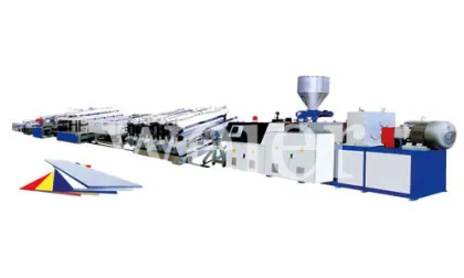PVC Surface Crusting Foamed Board / WPC Plate Production Line