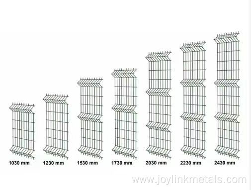 3d Curved Bending fence