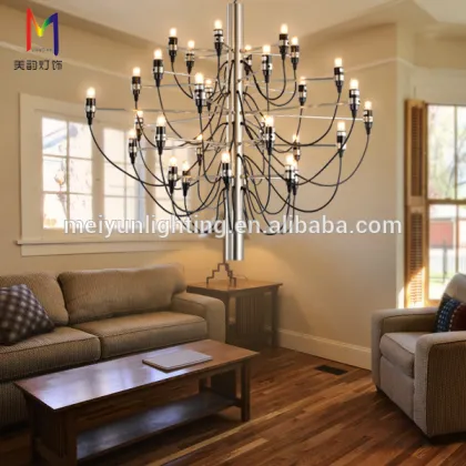 Replica flos brass gino sarfatti chandelier 2097 designer lamp