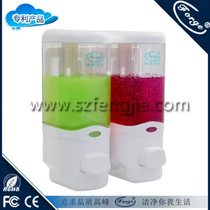 Fashionable nice appearance wall mount liquid soap dispenser