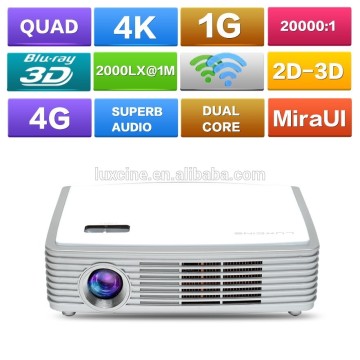 2014 Hot sales holographic projector / holographic projector / mini projector with android 4.2.2 OS