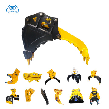 Buy High Quality JIANGTU Stone Thumb Grab Bucket for Excavator - 1 Year Guarantee