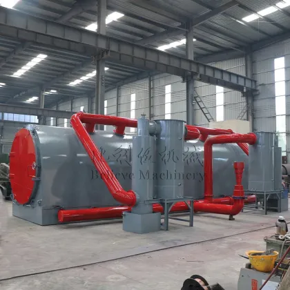 Horizontal Carbonization Furnace: Smokeless and Environmentally Friendly Wood Carbonization Stove