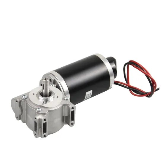 High Torque 63mm Worm Gear Motor 12V/24V 60W for Sliding Door