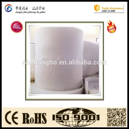 nonwoven fabric filter media/needle punched hard filter media