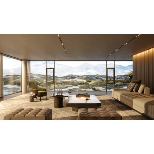 Janela de batente de alumínio resistente de 1,8 mm