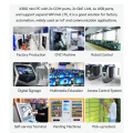 Fanless Mini PC J6412 N100 RS232 Paparan Triple