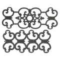 Ornamental metal wrought iron