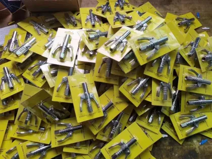 High Pressure Grease Gun Coupler Nozzle for Lubricants and Repairs
