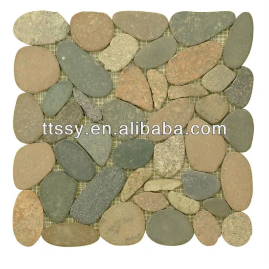 River stone pebble mesh