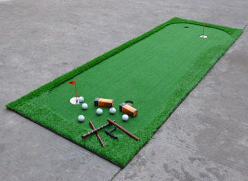 50x300cm Putting Green Mat with Stainless Steel Cup