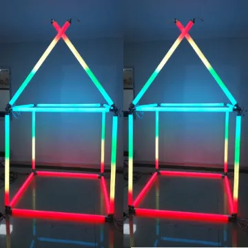 360 Degree DMX LED Meteor Tube Stage Light