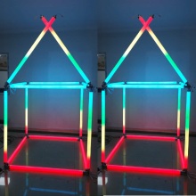 360 градусаў DMX512 RGB Madrix 3D Святлодыёд