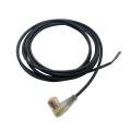 90 grados 4pin m12 cable femenino con LED