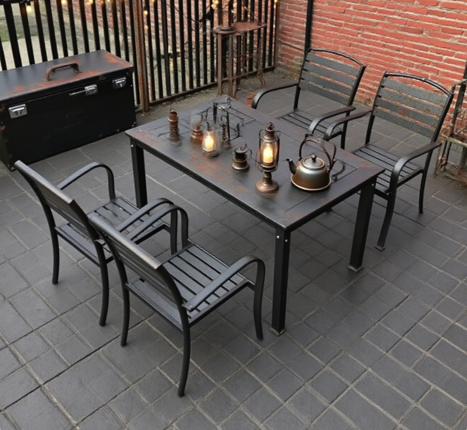 Aluminum-Plastic Outdoor Set