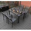Outdoor Aluminum-Plastic Dining Set