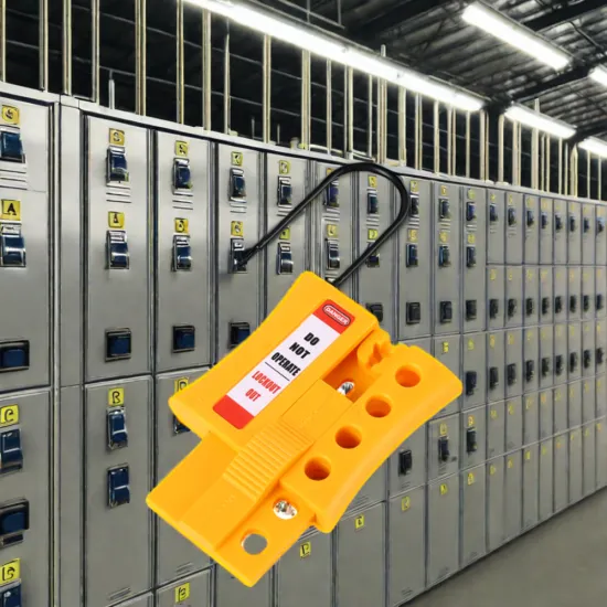 Affordable CE Certified Insulated 4-Hole Lockout Hasp with Nylon Safety Features