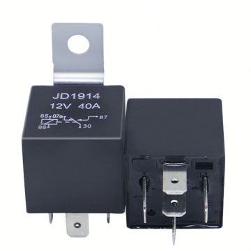 JD1914 Auto Relay 12V-24V 30A-40A 4 PIN DC للسيارة GPS Tracker