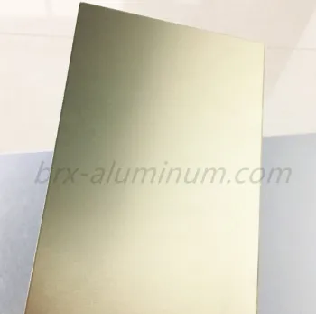 Anodized decorative aluminum sheet