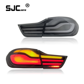 SJC Plug and Play LED Clear Tail Lights for BMW 4 Series F32 F33 F36 LED Tail Lamp Upgrade Taillamp Assembly LCI Taillights