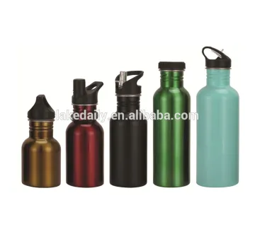 Stainless steel sprot water whisky bottle