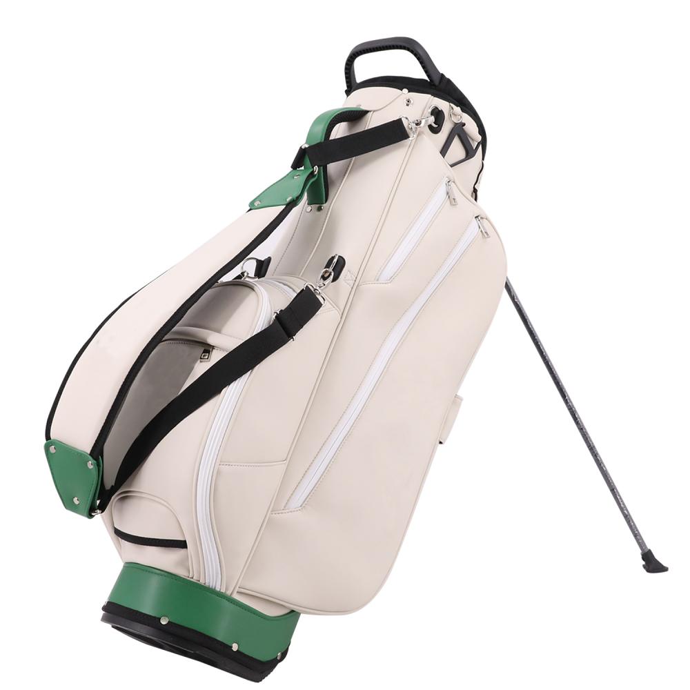 Tas golf bersulam dengan tas stud golf stand