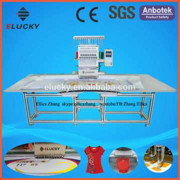 Big embroidery area(1200*360mm) single head computerized embroidery machines