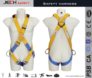 multi-purpose waterproof safe harness 100%polyester 23KN breaking strength