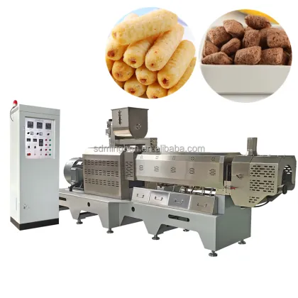 Mingben Machinery Core Filled Pillow Snacks Production Line Food Extruder