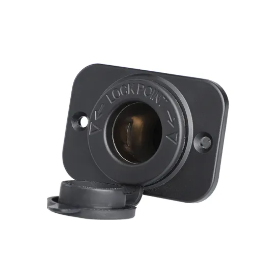 Panel Mounted Car Cigarette Lighter Socket Female Power Car Cigarette Lighter Plug Factory Supply 12V 24V Universal Hands-free