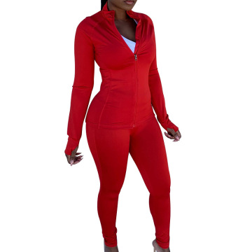 Custom Autumn Winter Running Fitness Wear Two Sets for Women - New Arrivals