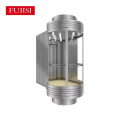 FUJI Hairline Stainless Steel Panoramic Round Elevator with Lift Cost