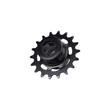 Zukka MTB rowerowa kaseta pojedyncza prędkość - kompatybilna z HG Freehub Body 18T Black