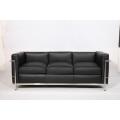 Full Grain Da Le Corbusier LC2 Bản sao Sofa