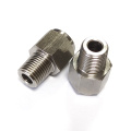 Adaptador de instrumento de pressão de óleo de aço inoxidável 1/8NPT