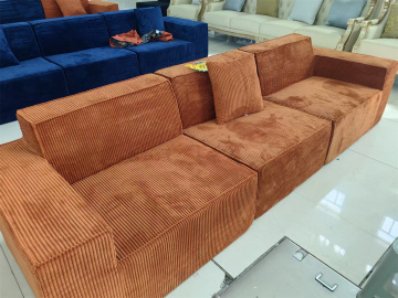 Modern Compressed Sofa with Foldable Frame