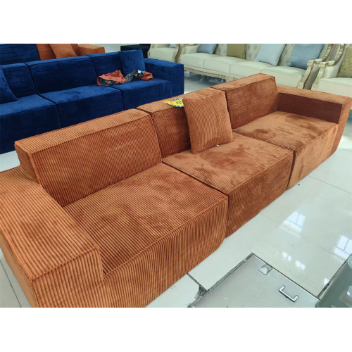 Katlanabilir Çerçeveli Modern Sıkıştırılmış Kanepe